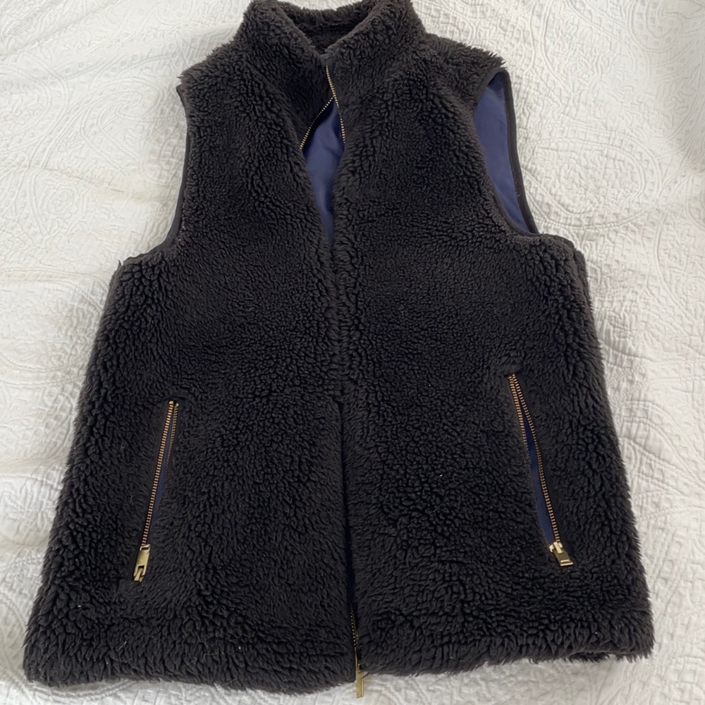 J.crew fleece vest
